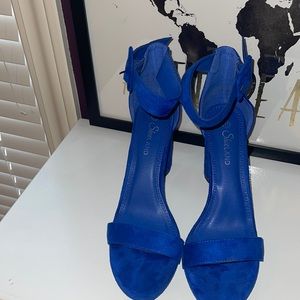 Blue Heels purchased from Amazon